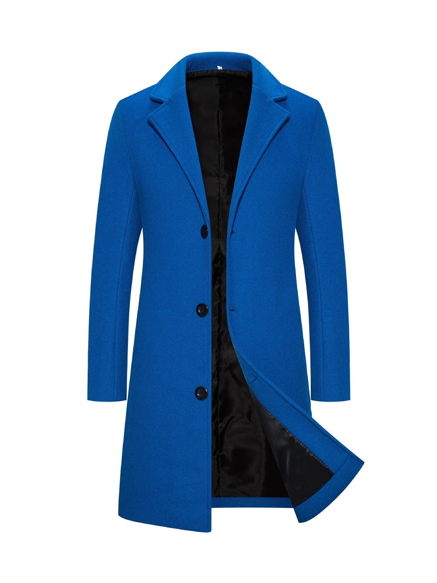 Men’s Slim Mid-Length Trench Coat