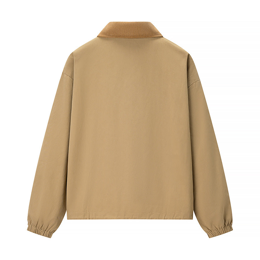 Women's Casual Zipper Short Coat