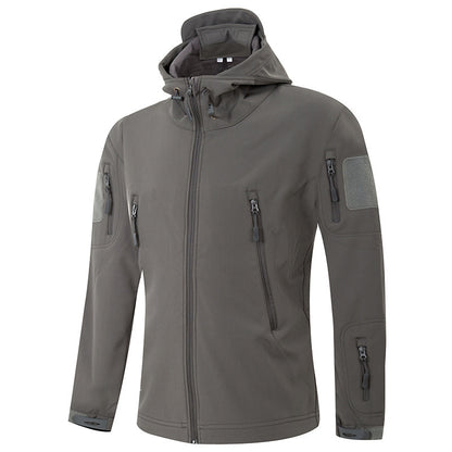 Tactical Shell Jacket – Shark Skin