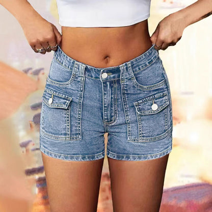 European And American New Women's Casual Slim Fit All-matching Jeans