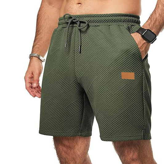 Casual Elastic Waist Beach Shorts