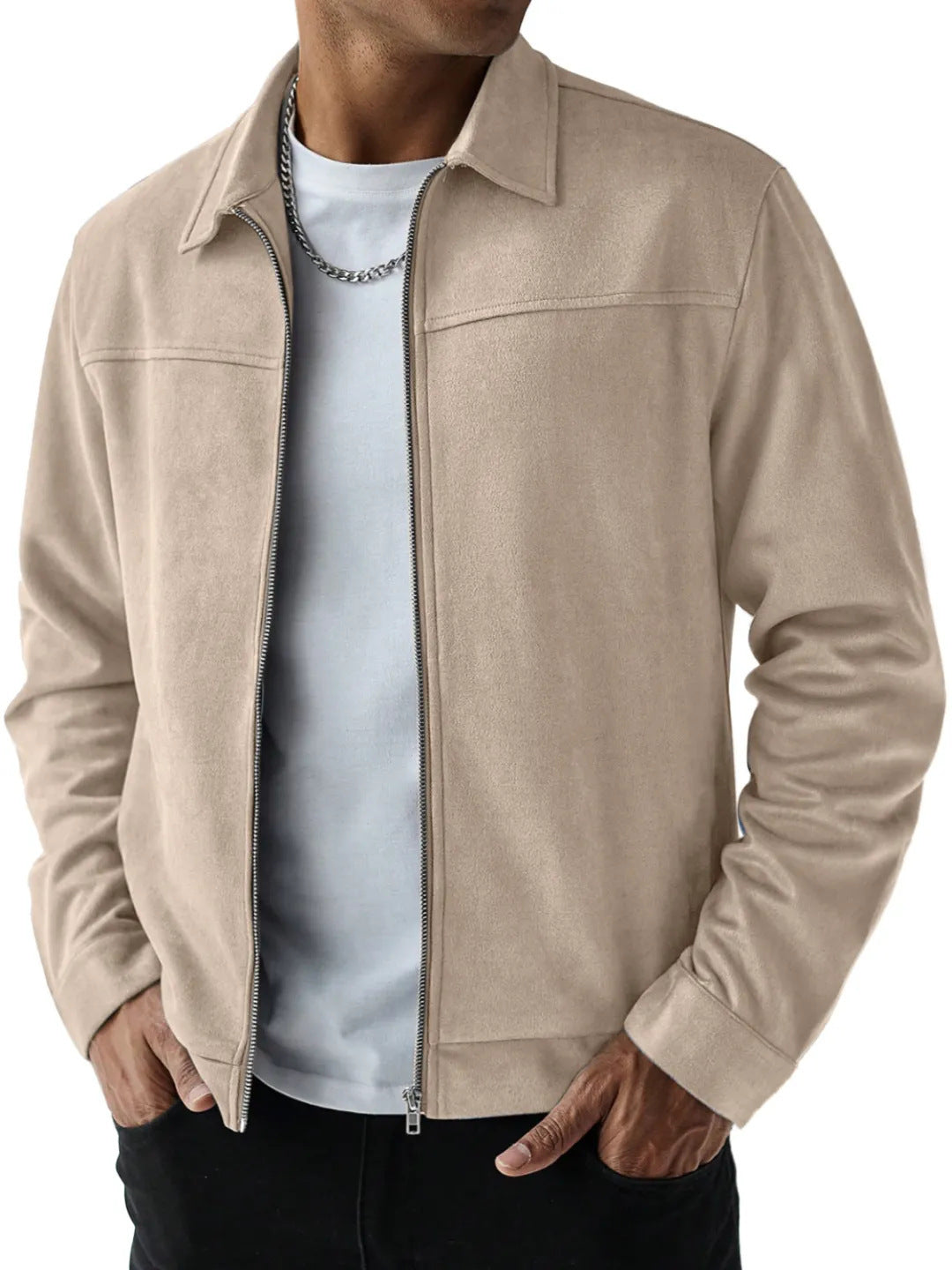 Casual Versatile Long Sleeve Jacket For Men
