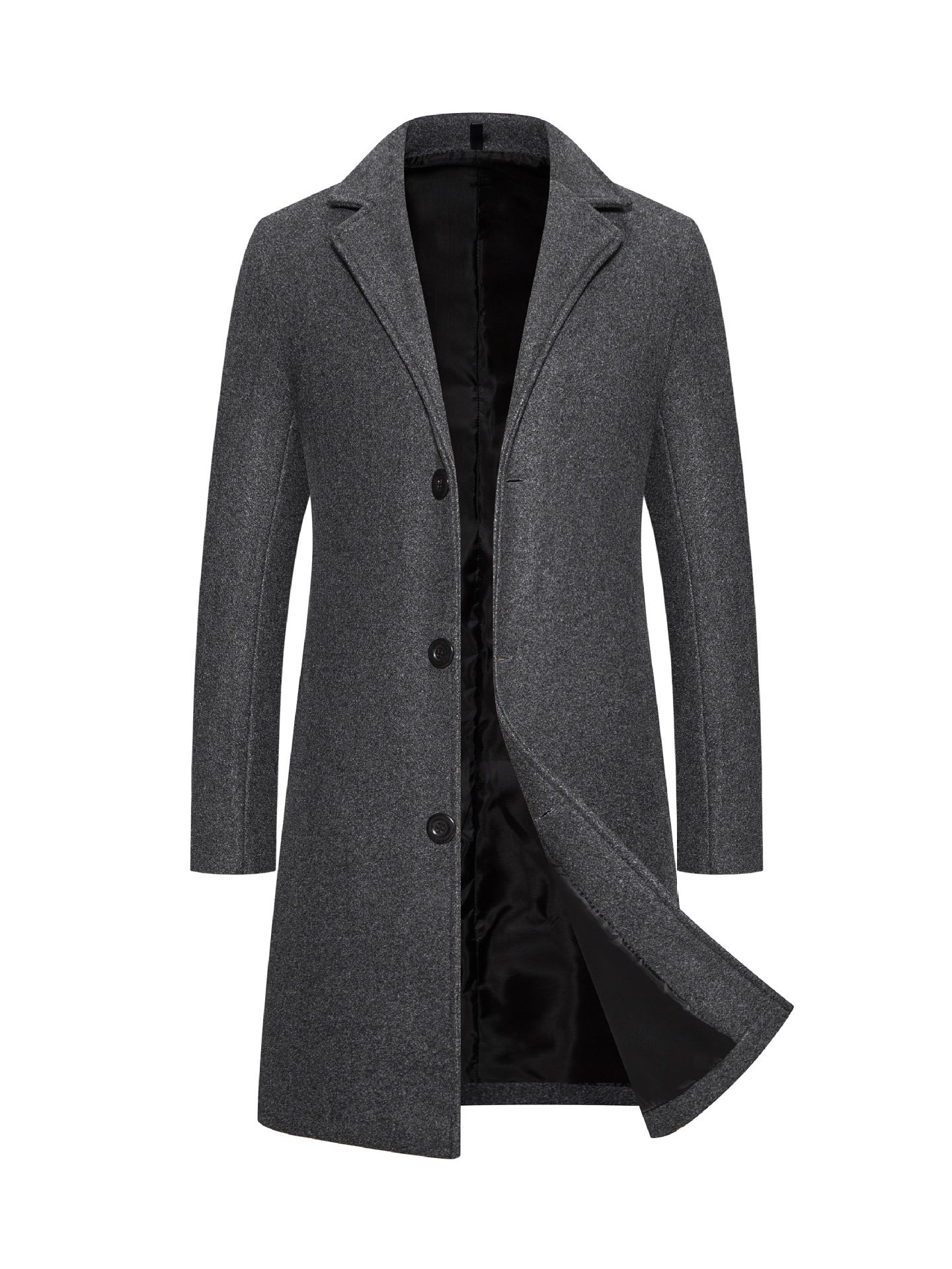 Men’s Slim Mid-Length Trench Coat