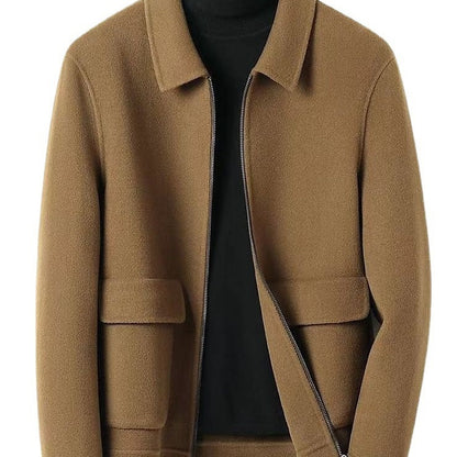 Men's Thickened Double-sided Woolen Coat