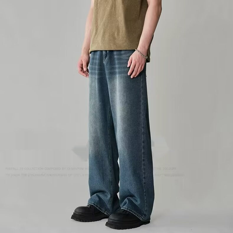 American Style Vintage Wide Leg Jeans