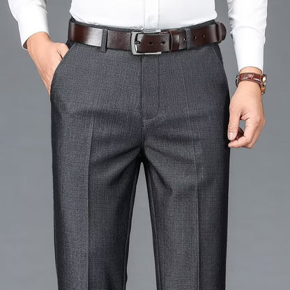 Men’s Draped Business Suit Pants