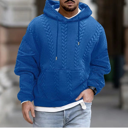 Solid Color Long-Sleeved Sweater