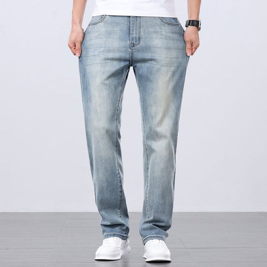 Loose Cropped Summer Jeans