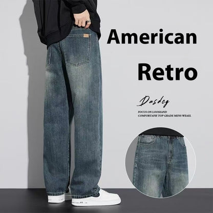 Retro Straight Men's Jeans
