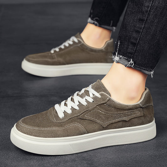 British Retro Low Top Sneakers for Men