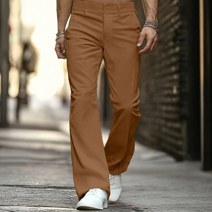 Slim Corduroy Bell Bottom Pants