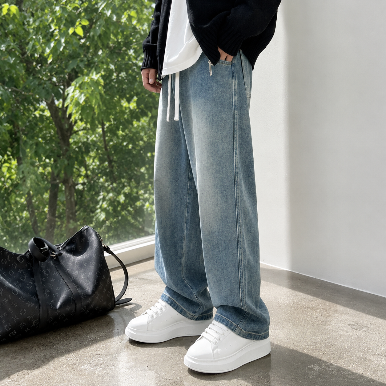 High Street Baggy Jeans For Men
