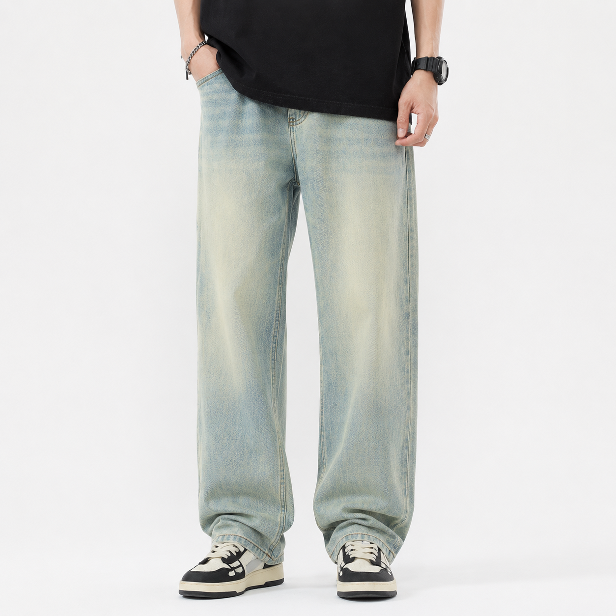 Men's Summer New Thin Type Jeans