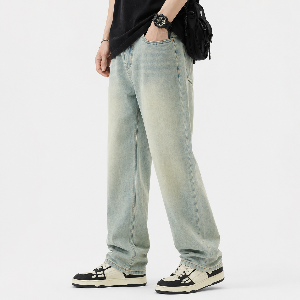 Men's Summer New Thin Type Jeans