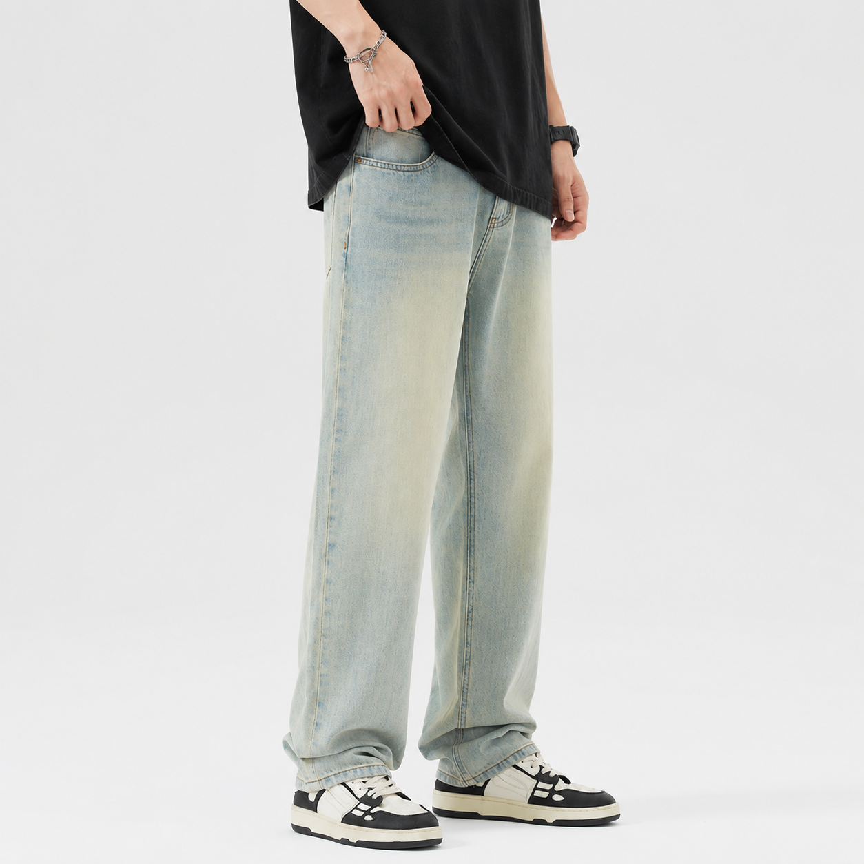 Men's Summer New Thin Type Jeans