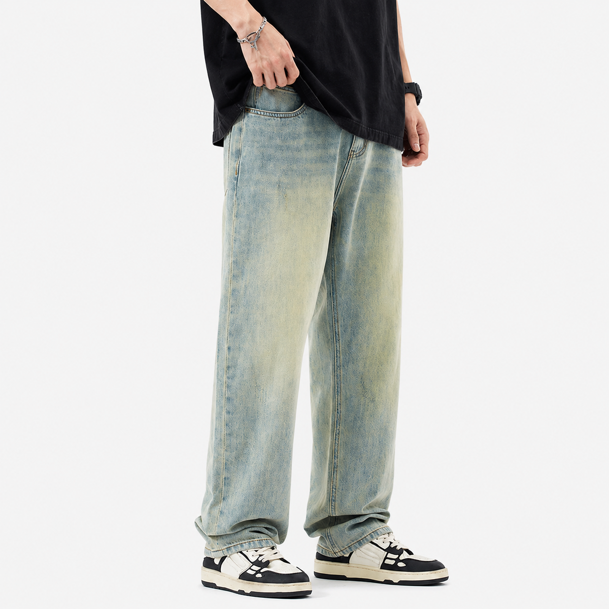 Men's Summer New Thin Type Jeans