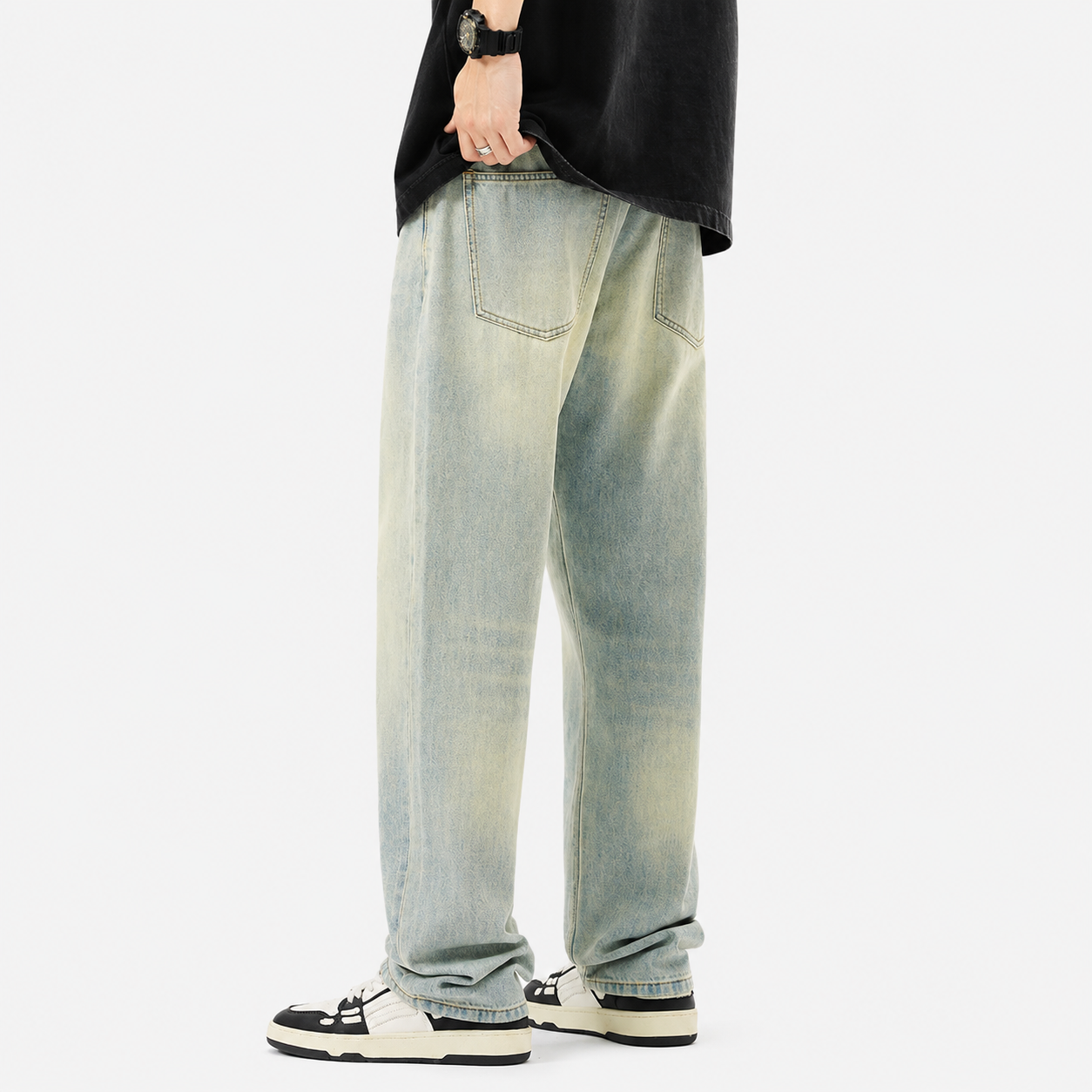 Men's Summer New Thin Type Jeans