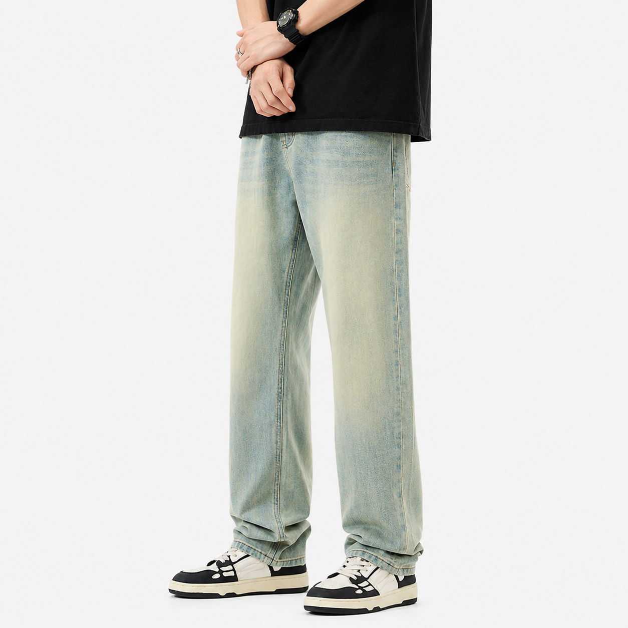 Men's Summer New Thin Type Jeans