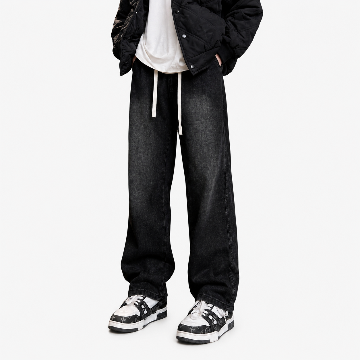 American High Street Retro Casual Jeans