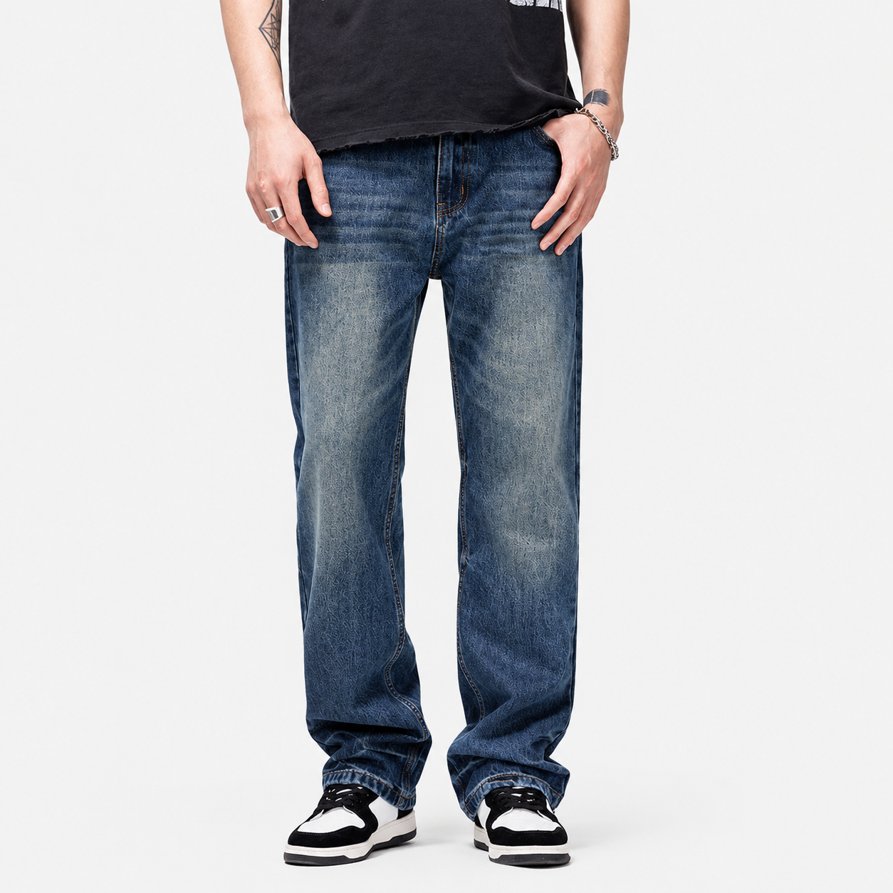 American High Street Washed Jeans