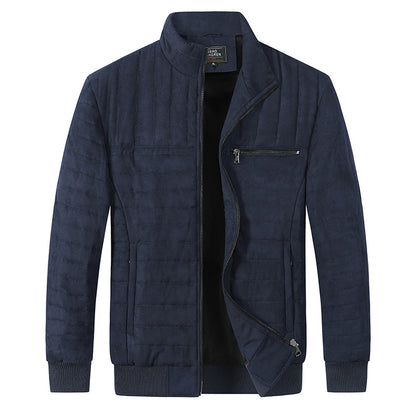 Men's Cotton-padded Jacket Stand-up Collar Thermal