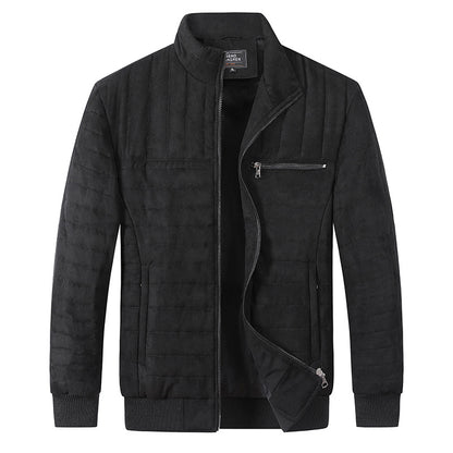 Men's Cotton-padded Jacket Stand-up Collar Thermal