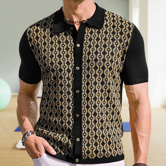 Summer Tencel Jacquard Cardigan