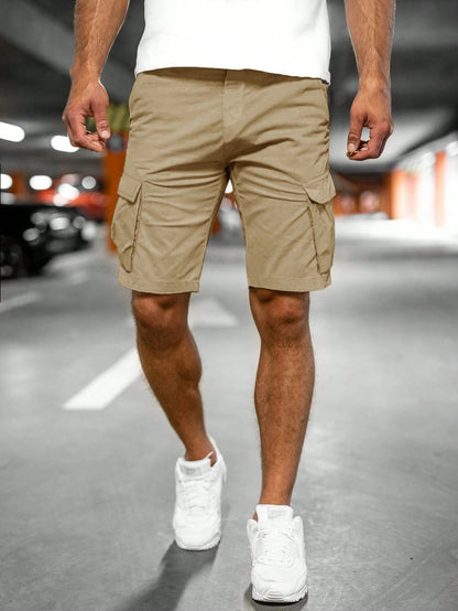 Woven Five-Point Casual Pants