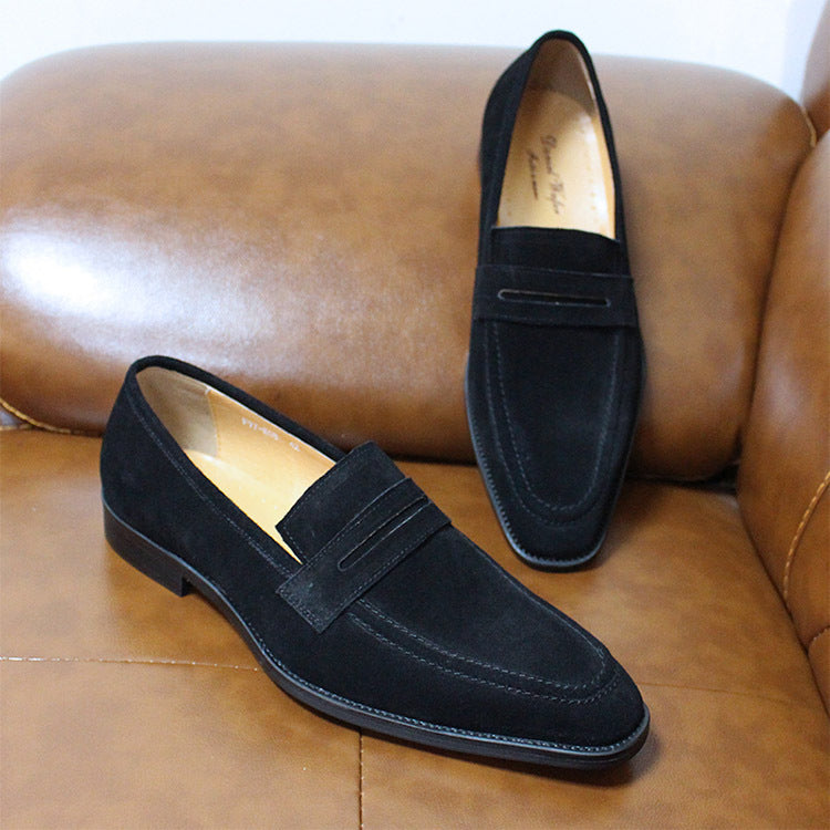Leren, ademende, comfortabele casual herenschoenen