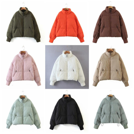 Urban Stand Collar Puffer Jacket