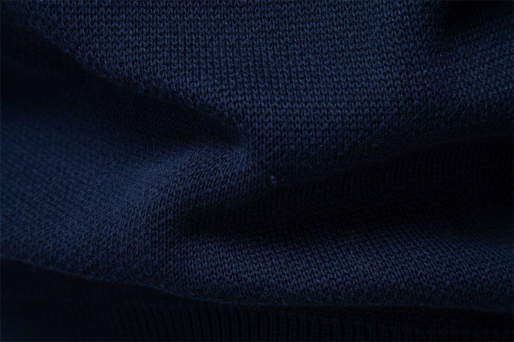 Men's Zipper Knitted Sweatshirt
