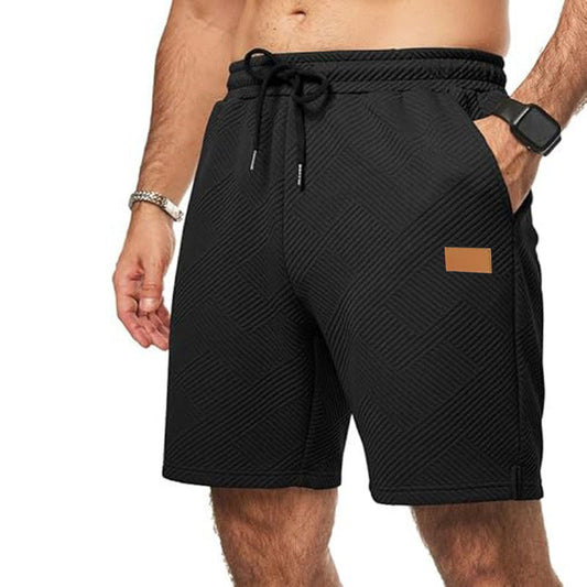 Casual Elastic Waist Beach Shorts
