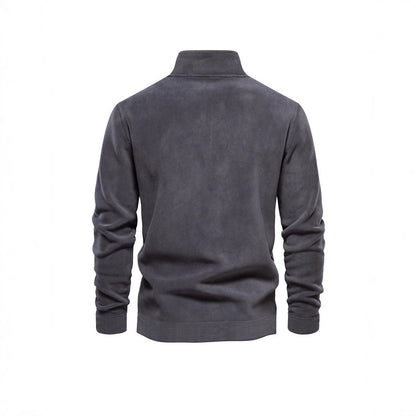 Polar Fleece Stand Collar Pullover