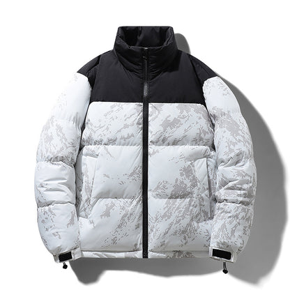 Men’s Thick Cotton-Padded Winter Jacket