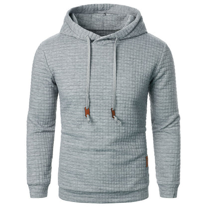 Jacquard Hoodie Sweater