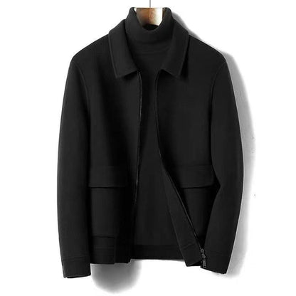 Men's Thickened Double-sided Woolen Coat