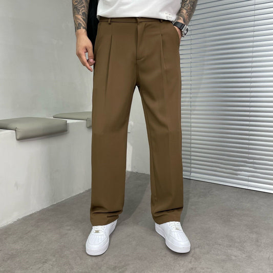 Men’s Ice Silk Loose Casual Summer Pants