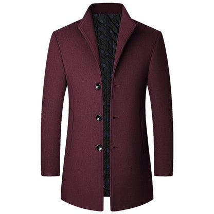 Autumn and Winter Casual Woolen Coat