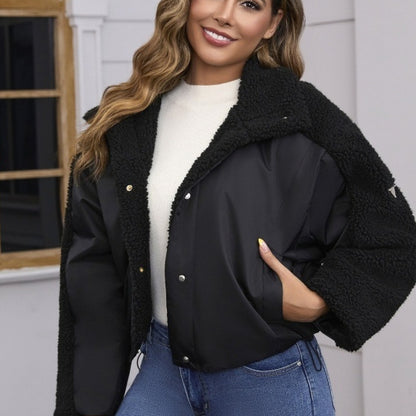 Women’s Retro Lamb Wool Coat