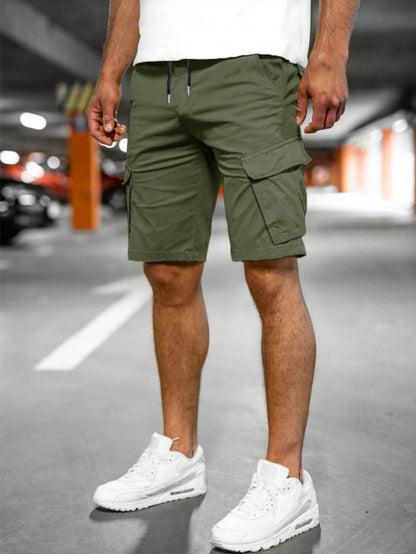 Woven Five-Point Casual Pants