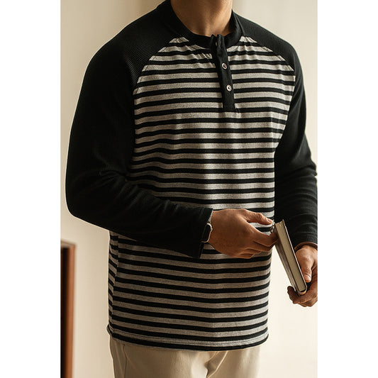 Men’s Spring Loose Bottoming Shirt
