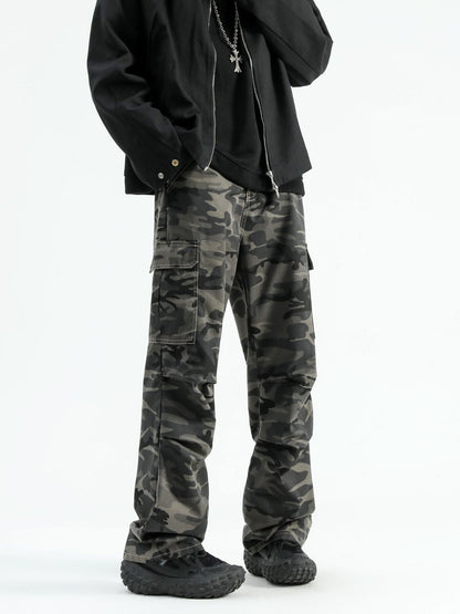 Paratrooper Denim Cargo Trousers