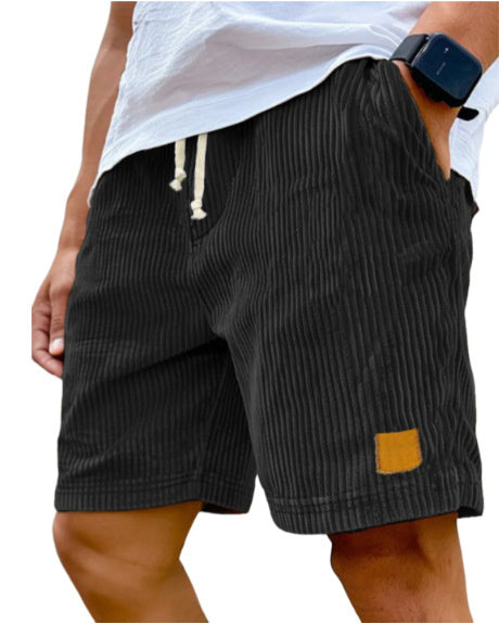 Vintage Embroidered Corduroy Shorts
