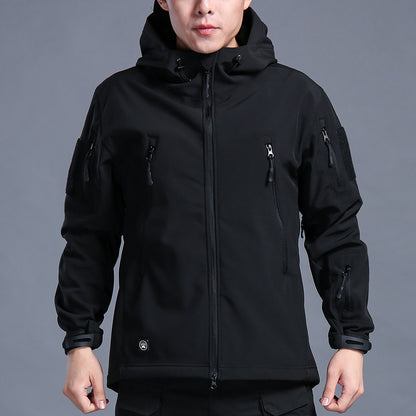Tactical Shell Jacket – Shark Skin
