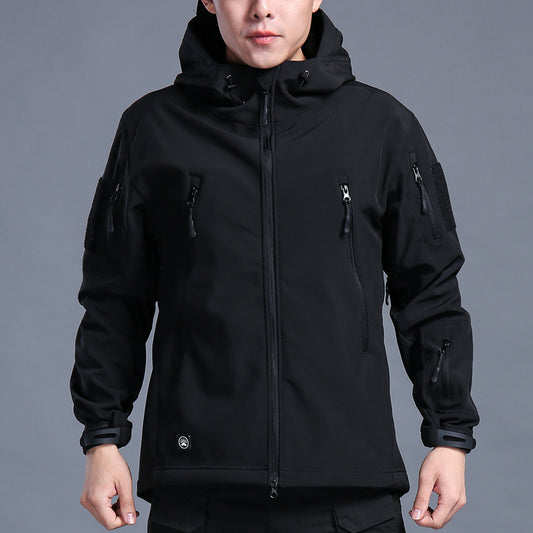 Tactical Shell Jacket – Shark Skin
