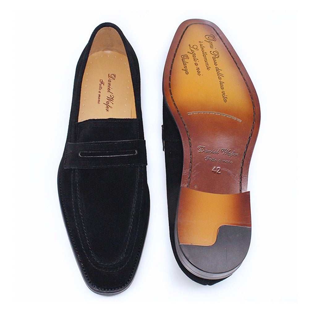 Leren, ademende, comfortabele casual herenschoenen