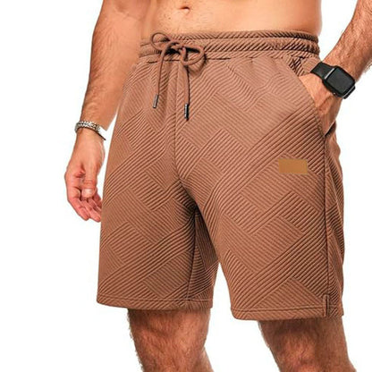 Casual Elastic Waist Beach Shorts