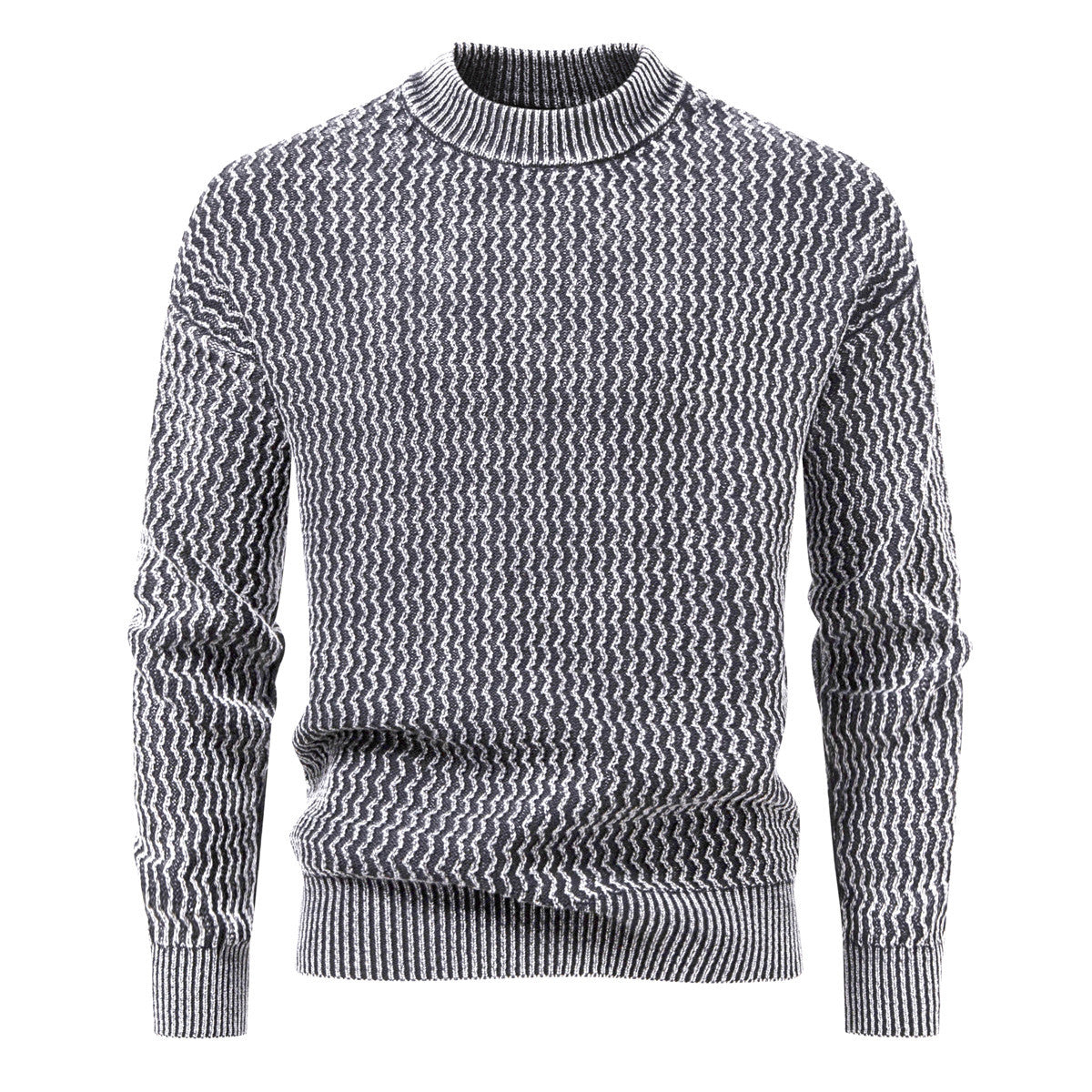 Men's Mohair Jacquard Sweatshirt