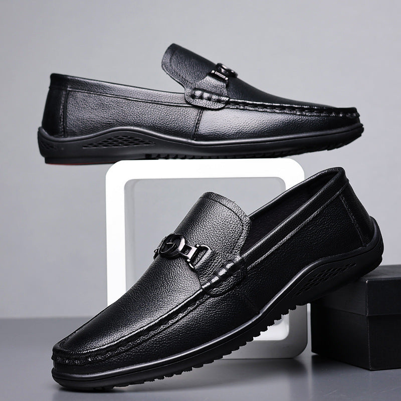 Modische Freizeitschuhe Herren Lederfüße