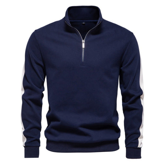 Men’s Stitching Sports Sweater